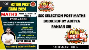 SSC Selection Post Maths Book Pdf By Aditya Ranjan Sir, आदित्य रंजन मैथ्स बुक PDF
