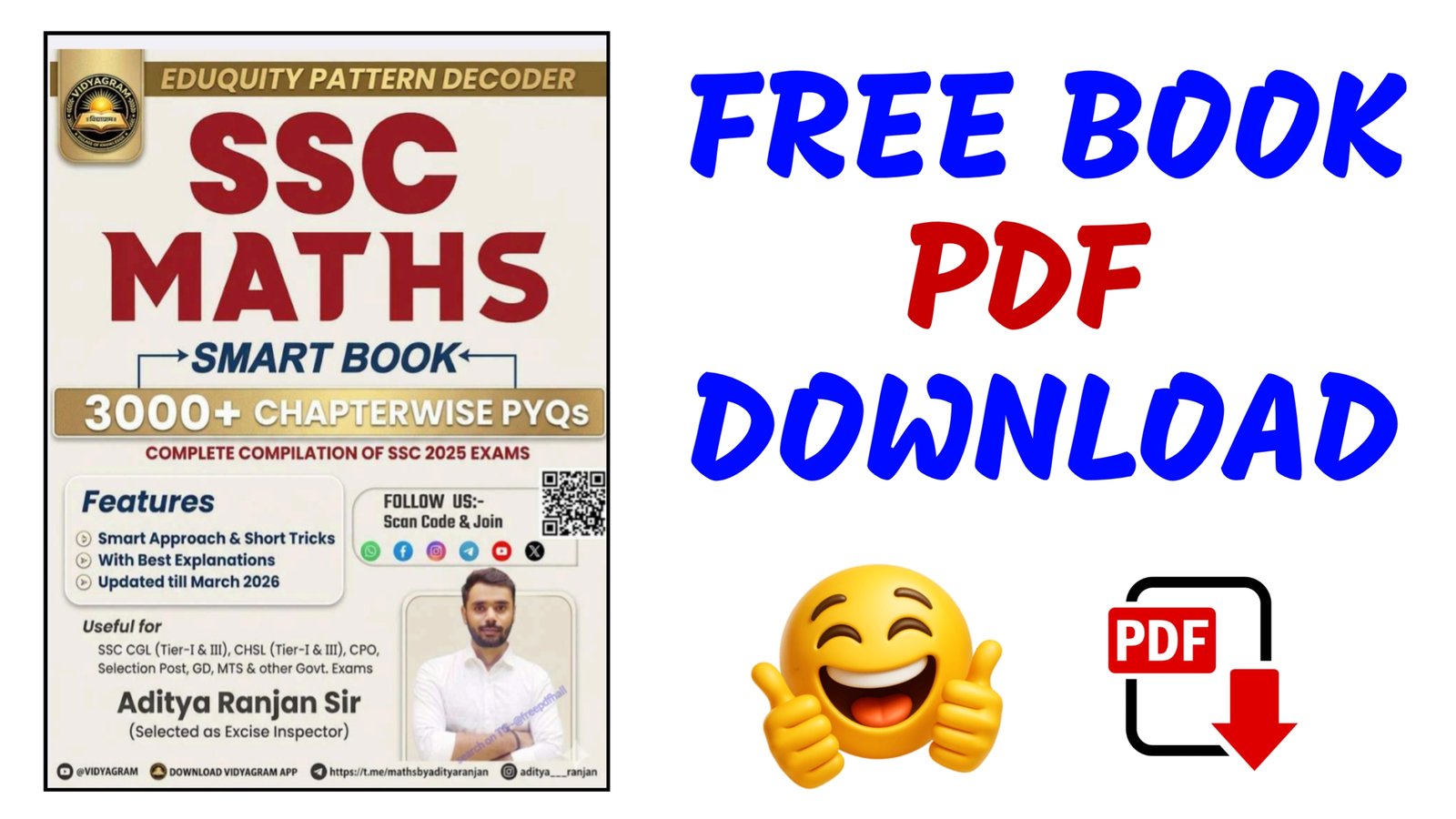 SSC Maths 3000+ MCQ By Aditya Ranjan Sir Book PDF Review