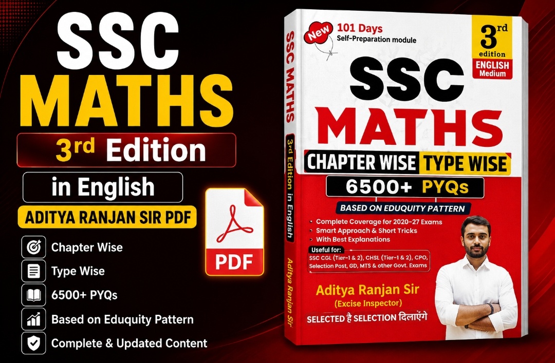 SSC Maths 3rd Edition in English Aditya Ranjan Pdf, SSC Maths 3rd Edition in English
