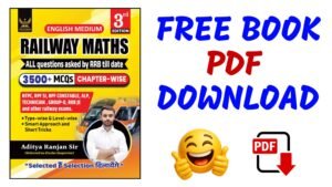 Railway Maths 3rd Edition Hindi Aditya Ranjan Sir book